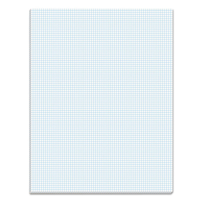 Quadrille Pads, Quadrille Rule (8 sq/in), (50) White 8.5 x 11 Sheets