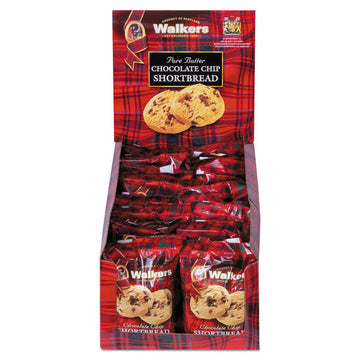 Shortbread Cookies, Chocolate Chip Shortbread, 2.2 oz Box