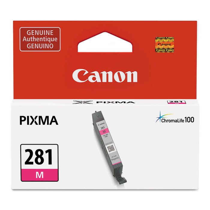 2089C001 (CLI-281) ChromaLife100+ Ink, 233 Page-Yield, Magenta