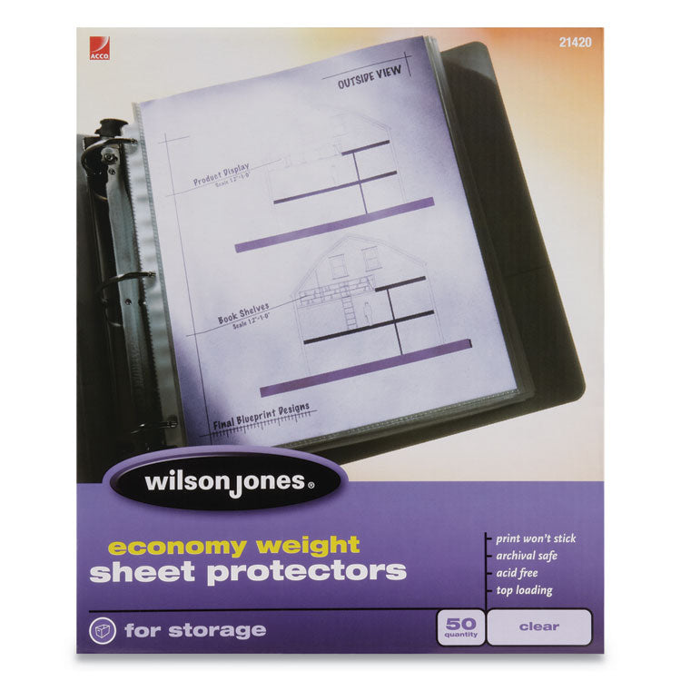 Office › Binders & Binding Supplies › Sheet Protectors