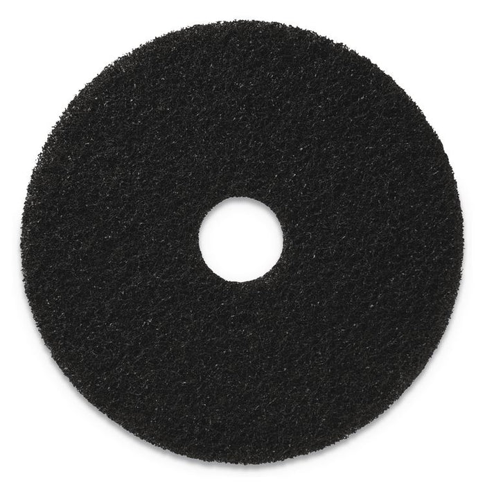 Stripping Pad, 17" Diameter, Black, 5/Carton