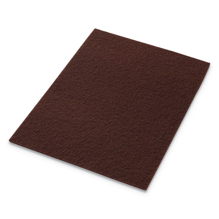 EcoPrep EPP Specialty Pads, 12 x 18, Maroon, 10/Carton