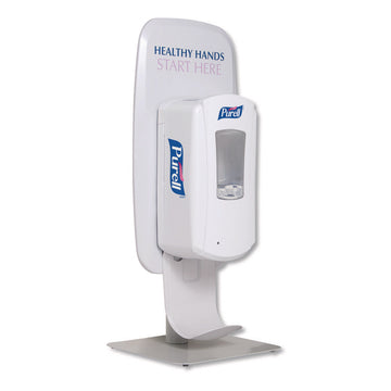 LTX or TFX Table Top Dispenser Stand, 3.79 x 17.68 x 9.18, White