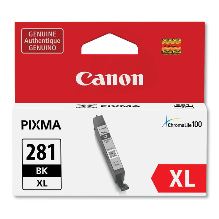 2037C001 (CLI-281) ChromaLife100 Ink, Black