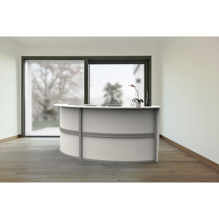 Reception Desk, 72 x 32 x 46, White