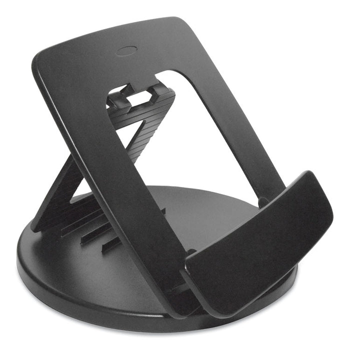 Desktop Routating Table Rotating Desktop Tablet Stand, Black — Axiscore