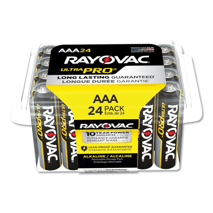 Ultra Pro Alkaline AAA Batteries, 24/Pack