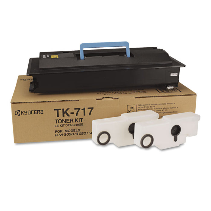 TK717 Toner, 34,000 Page-Yield, Black