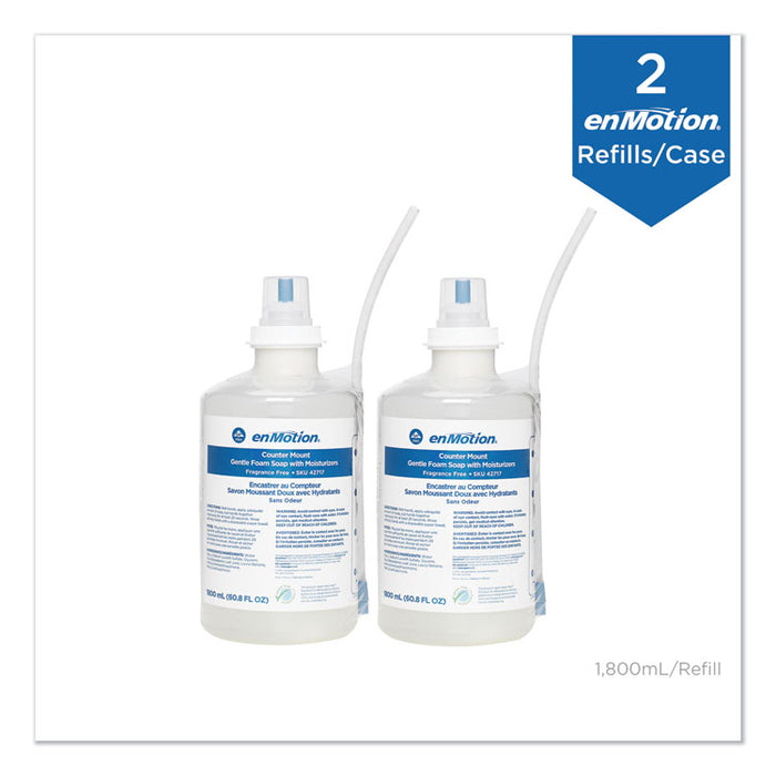 GP enMotion Counter Mount Foam Soap Refill, Fragrance-Free, 1,800 mL, 2/Carton