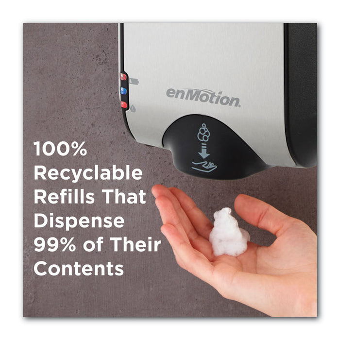 GP enMotion Gen2 Moisturizing Foam Hand Sanitizer Dispenser Refill, 1,000 mL, Fragrance-Free, 2/Carton