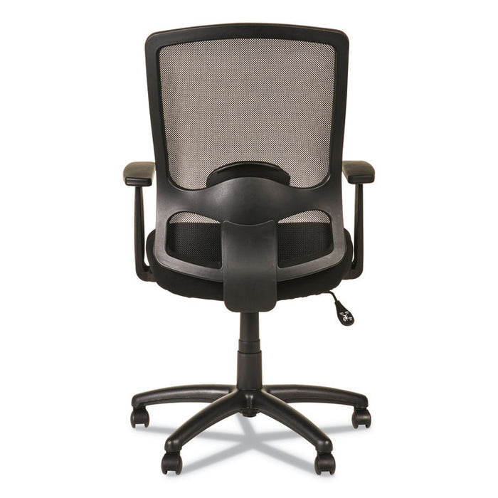 Alera Etros Series High-Back Swivel/Tilt Chair, Supports Up to 275 lb, 18.11" to 22.04" Seat Height, Black