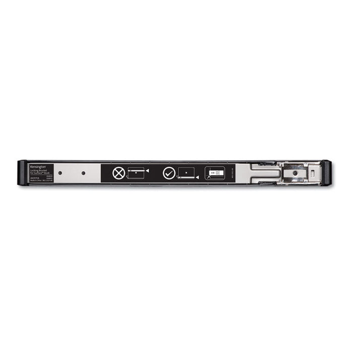Locking Bracket for 13.5" Surface Book with MicroSaver 2.0 Keyed Lock