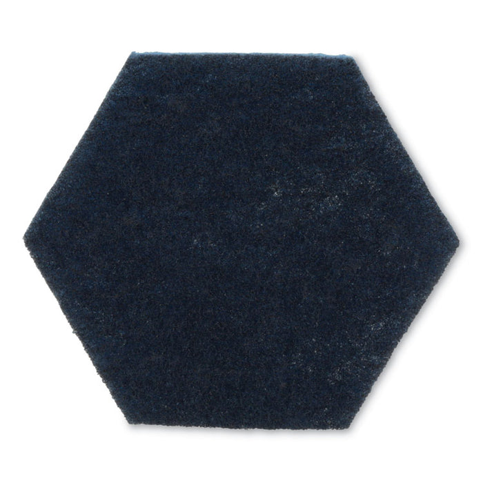 Low Scratch Scour Pad 2000HEX, 5.75 x 5, Blue, 15/Carton