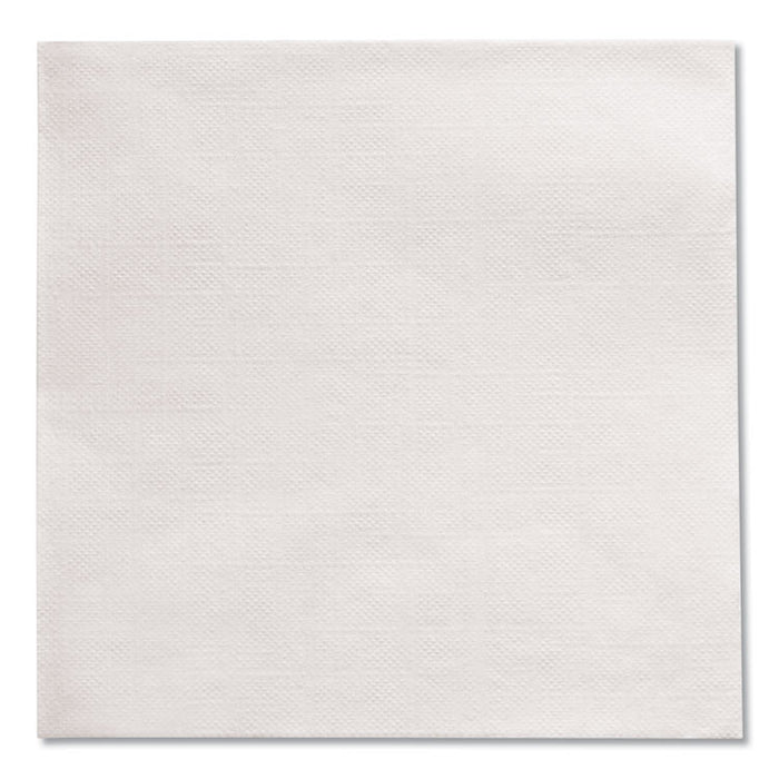 BevNap Beverage Napkins, 1-Ply, 9.5 x 9.5, White, 4,000/Carton