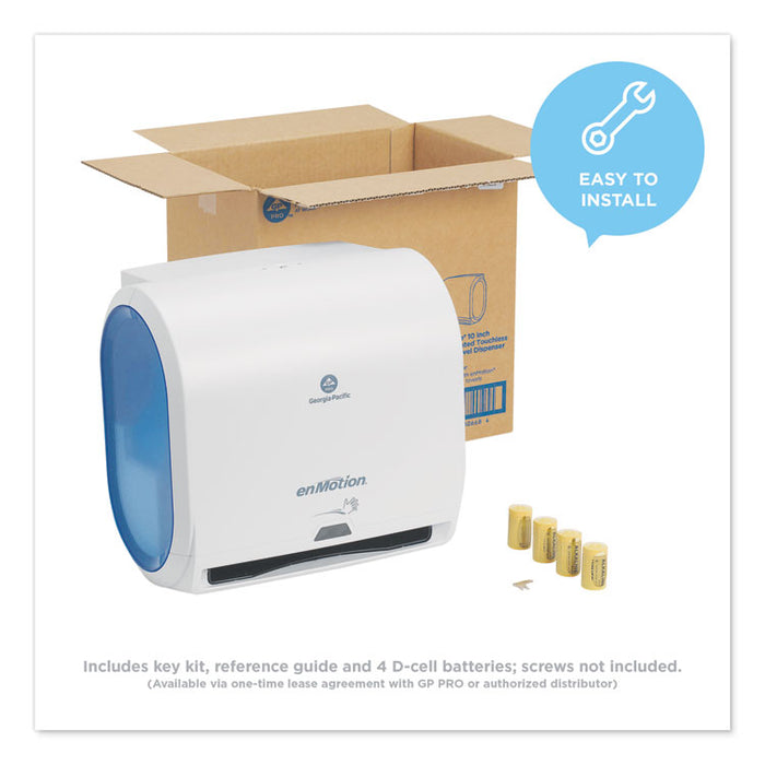 enMotion Impulse 10 Automated Towel Dispenser, 9.25 x 14.6 x 14, Gray