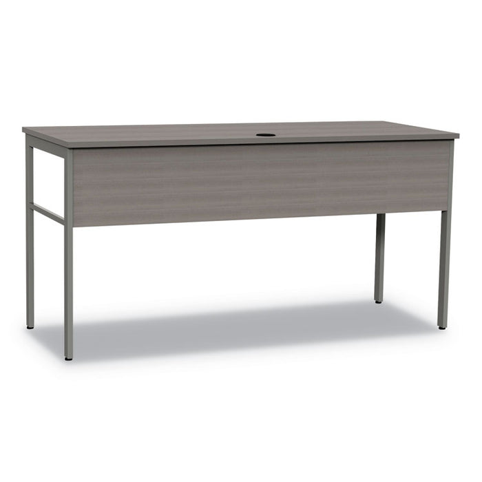 Urban Series Desk Workstation, 59" x 23.75" x 29.5", Ash