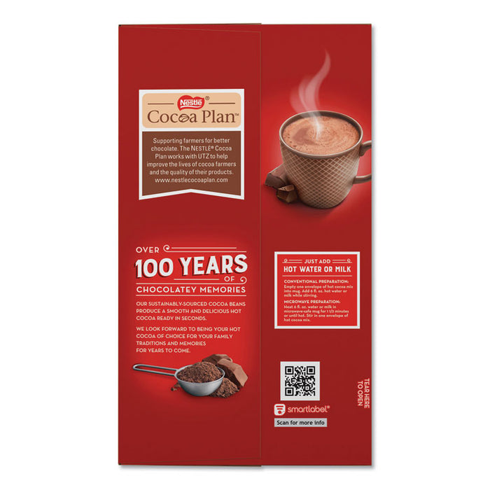 Hot Cocoa Mix, Rich Chocolate, 0.71 oz Packets, 50/Box, 6 Box/Carton