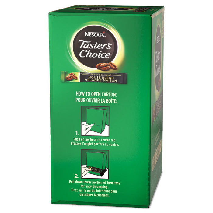 Taster's Choice Stick Pack, Decaf, 0.06 oz, 80/Box