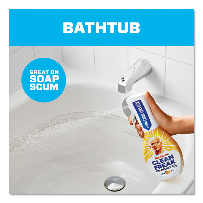 Clean Freak Deep Cleaning Mist Multi-Surface Spray, Lemon Scent, 16 oz Spray Bottle