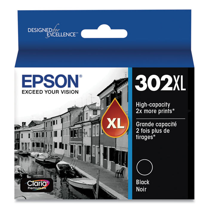 T302XL020-S (T302XL) Claria High-Yield Ink, Black