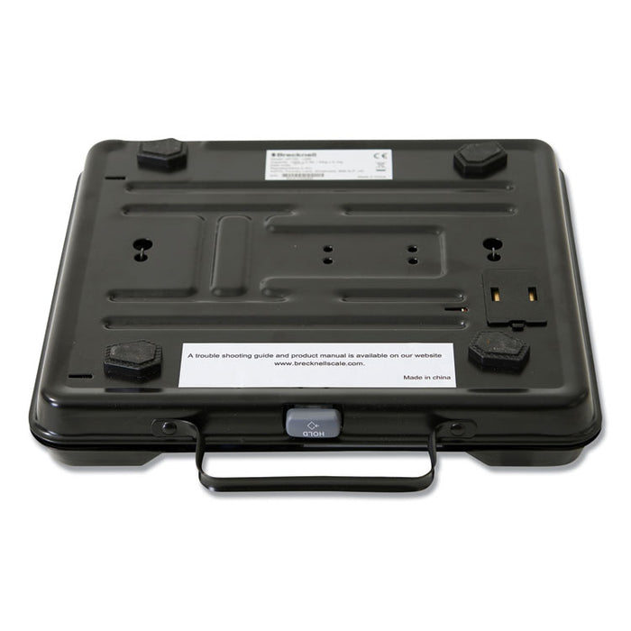 Portable Electronic Utility Bench Scale, 250 lb Capacity, 12.5 x 10.95 x 2.2  Platform