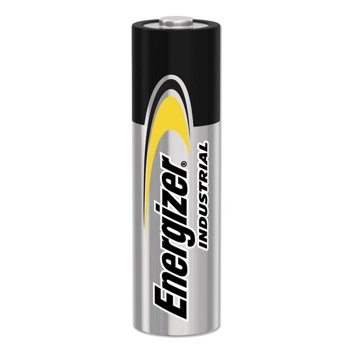 Industrial Alkaline AA Batteries, 1.5 V, 4/Pack, 6 Packs/Box