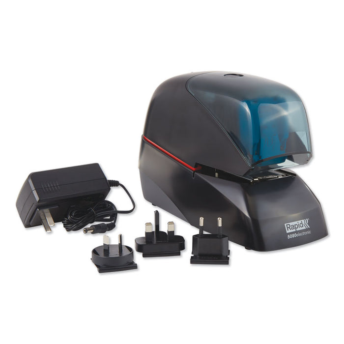 5080e Professional Electric Stapler, 90-Sheet Capacity, Black