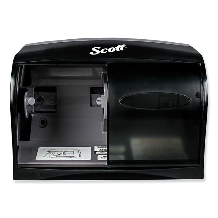 Essential Coreless SRB Tissue Dispenser for Business, 11 x 6 x 7.6, Black