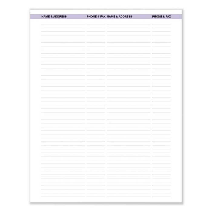 Recycled Wild Flower Weekly/Monthly Planner, Wild Flowers Artwork, 9 x 7, Gray/White/Purple Cover, 12-Month (Jan-Dec): 2026