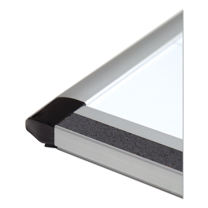 PINIT Magnetic Dry Erase Board, 36" x 24" (Actual Size: 35" x 23"), White Surface, Satin Aluminum Frame