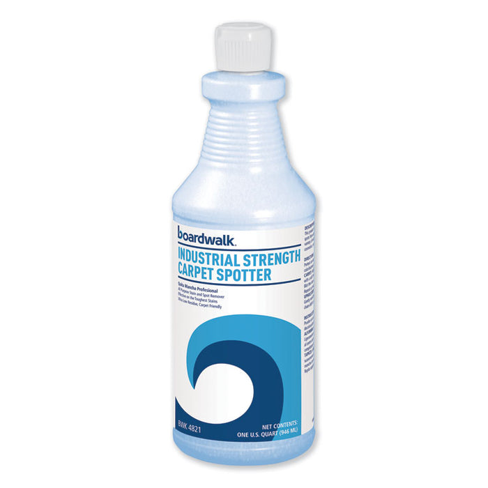Industrial Strength Carpet Spotter, Unscented, 32 oz Bottle, 12/Carton