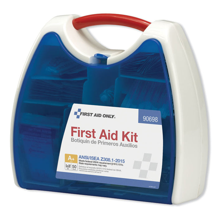 ANSI A+ 2015 ReadyCare First Aid Kit for Up to 50 People, 238 Pieces, Plastic Case