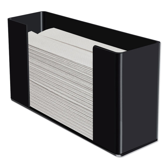 Multifold Paper Towel Dispenser, 11.5 x 4.2 x 6.75, Black