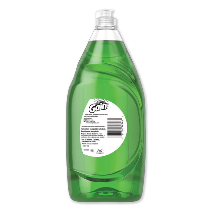 Dishwashing Liquid, Gain Original Scent, 38 oz Bottle