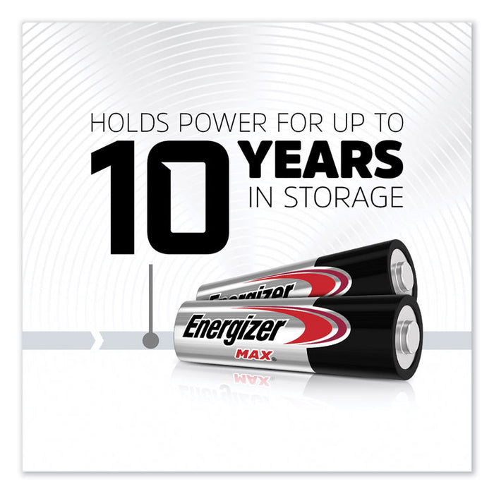 MAX Alkaline AA Batteries, 1.5 V, 4/Pack