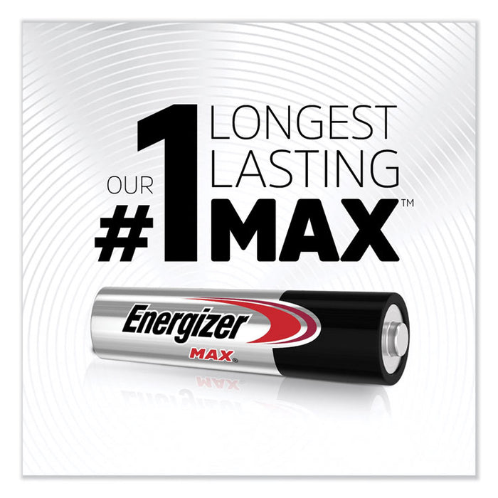 MAX Alkaline AAA Batteries, 1.5 V, 8/Pack