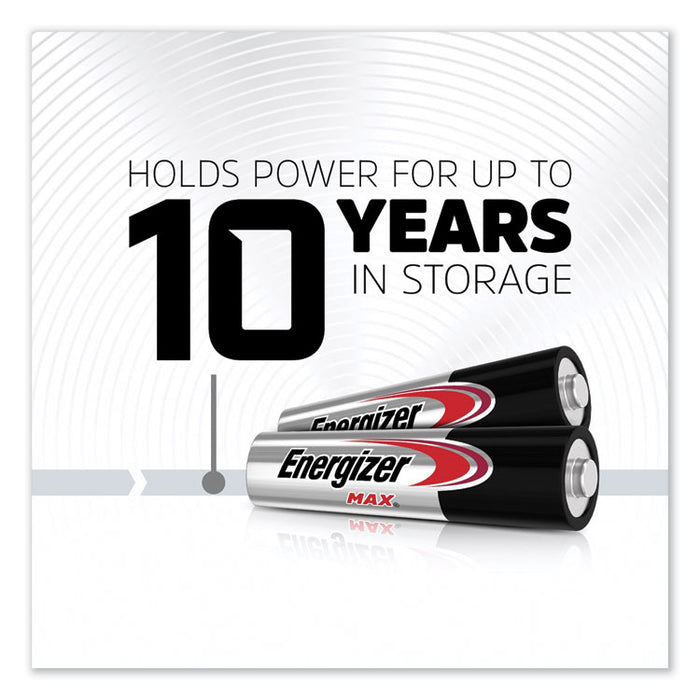 MAX Alkaline AAA Batteries, 1.5 V, 8/Pack
