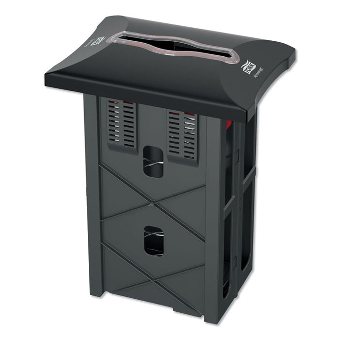 Xpressnap In-Counter Napkin Dispenser, 9.9 x 7 x 13.5, Black