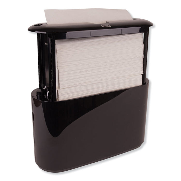Xpress Countertop Towel Dispenser, 12.68 x 4.56 x 7.92, Black