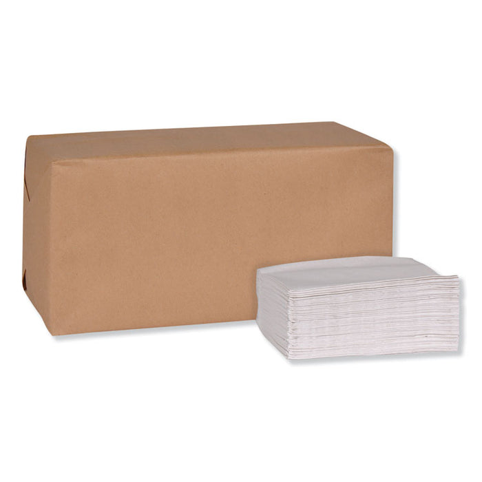Universal Masterfold Dispenser Napkins, 1-Ply, 13 x 12, White, 6,000/Carton