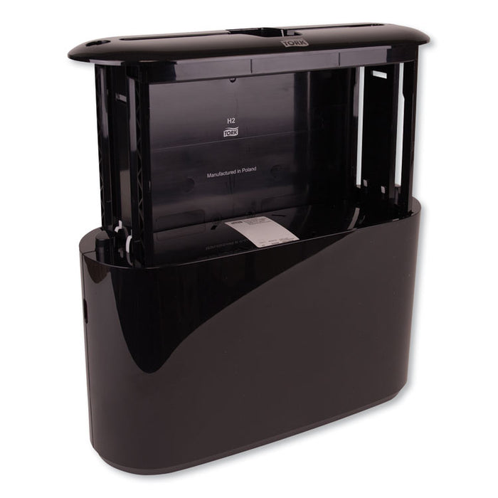 Xpress Countertop Towel Dispenser, 12.68 x 4.56 x 7.92, Black