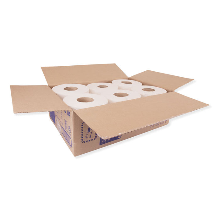 Centerfeed Hand Towel, 2-Ply, 7.6 x 11.8, White, 600/Roll, 6 Rolls/Carton