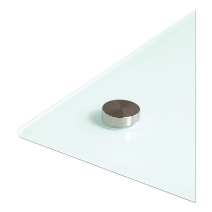 Magnetic Glass Dry Erase Board Value Pack, 48" x 36" (Actual Size: 47" x 35"), Frosted White Surface
