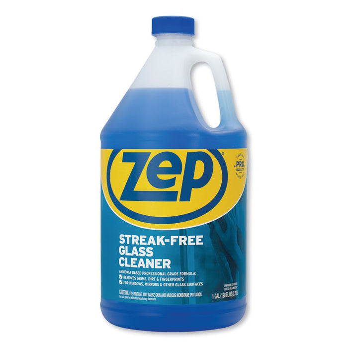 Streak-Free Glass Cleaner, 1 gal Bottle, 4/Carton