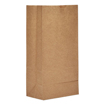 Grocery Paper Bags, 8# Size, Extra-Heavy-Duty, 60# Basis Weight, 6.13" x 4.17" x 12.44", Kraft, 1,000/Bundle