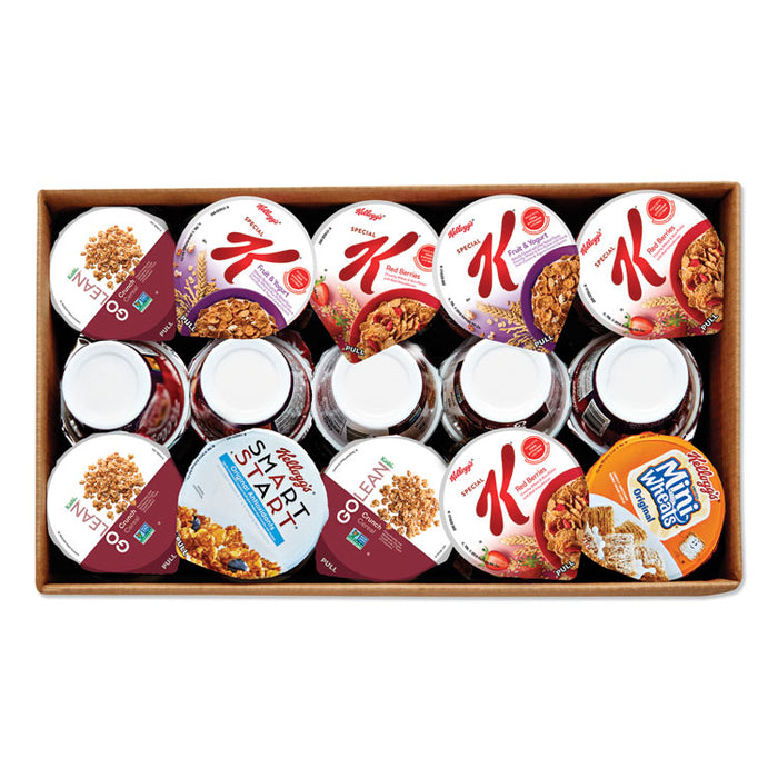 Breakfast Cereal - Single Serve, Classic Wellness Assortment, 2.2 oz Cup, 60/Carton