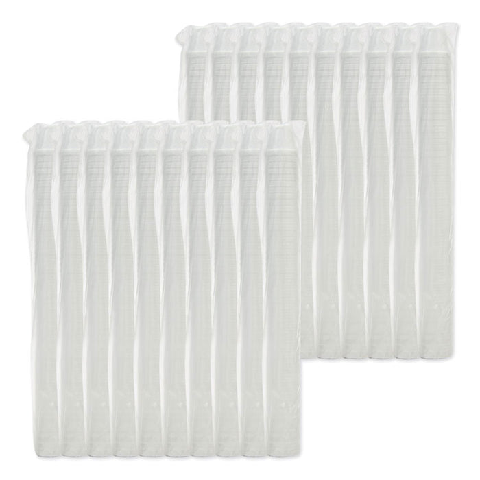 Foam Drink Cups, 4 oz, White, 50/Bag, 20 Bags/Carton