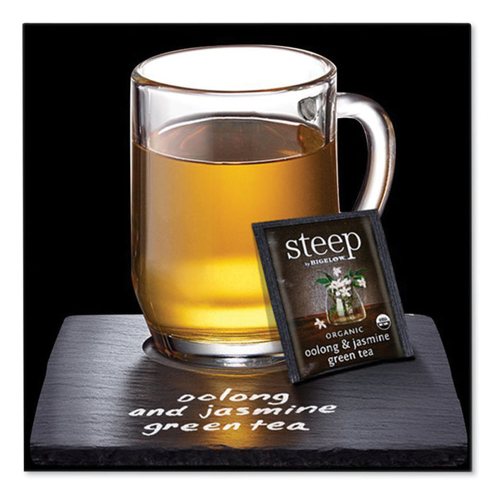 steep Tea, Oolong and Jasmine Green, 0.06 oz Tea Bag, 20/Box