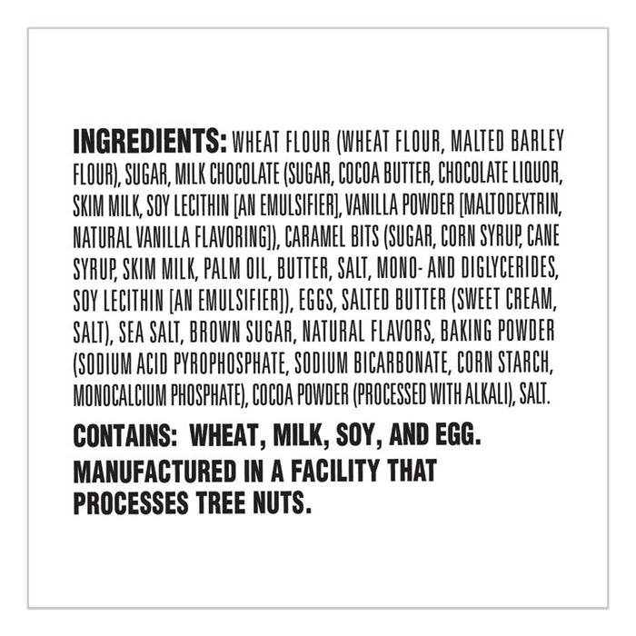 Biscotti, Salted Caramel, 0.85 oz Individually Wrapped, 25/Pack