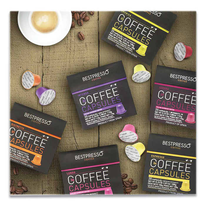 Nespresso Pods Coffee Variety Pack, 120/Carton